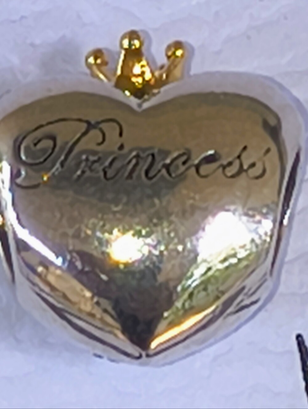 ✨✨ Authentic Pandora Heart Princess Charm - Picture 2 of 5